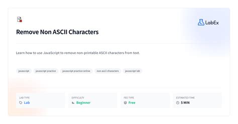 Replace Non Printable Characters In Javascript