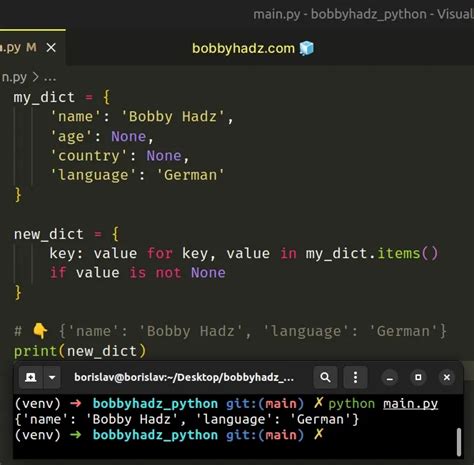 replace none values in dict python
