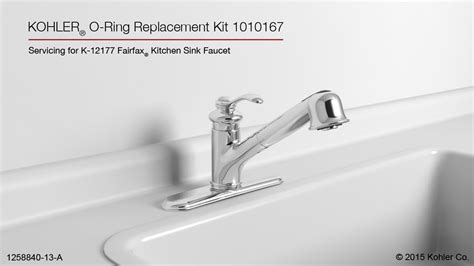 Replace O Rings Kohler Kitchen Faucet