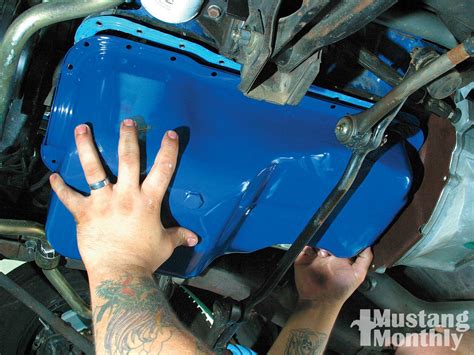 Replace Oil Pan Car