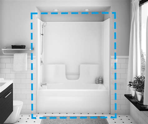 Replace One Piece Shower Enclosure