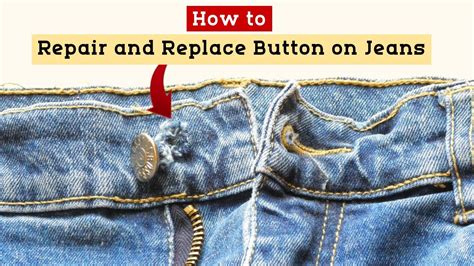 Replace Pants Button