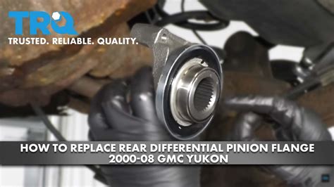 Replace Pinion Flange