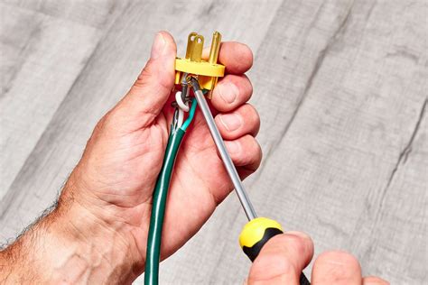 Replace Plug End Electrical Cord
