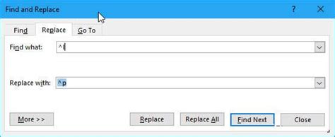 replace shift enter with enter in word