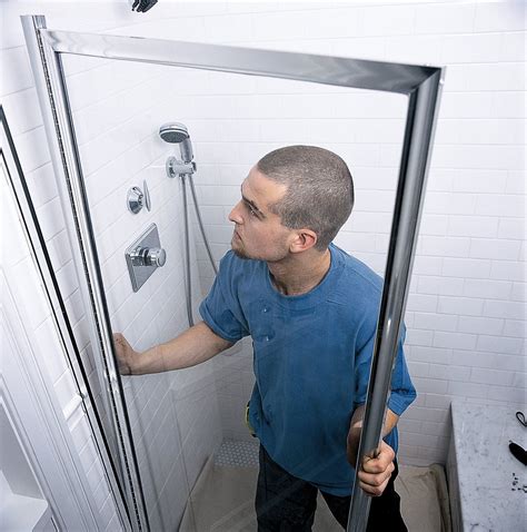How to Remove Sliding Shower Doors Bathroom shower doors, Diy shower