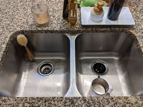 Replace Single Kitchen Sink With Double