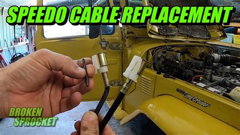 Replace Speedometer Cable Chevy Truck