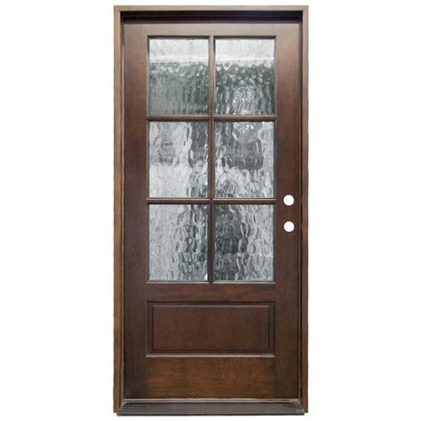 wasabed.com:replace stanley exterior door 6 lite glass arch