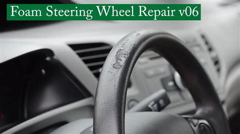 Replace Steering Wheel Foam