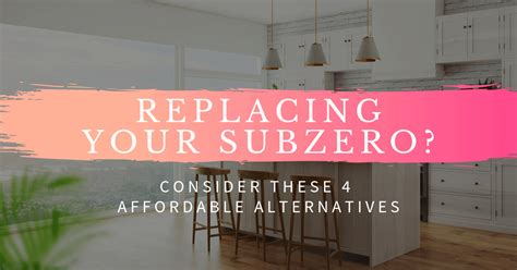 Replace Sub Zero Fridge