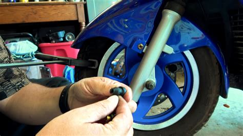 Replace Valve Stem On Motorcycle