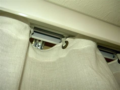 Replace Vertical Blinds With Curtains Using Existing Support Hardware
