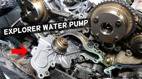 replace water pump 2018 ford explorer