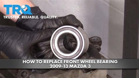 Replace Wheel Bearing Mazda 3