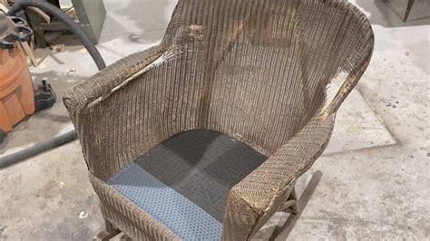 Replace Wicker Chair Seat