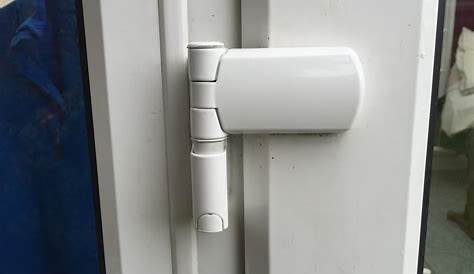 Replacement Upvc Door Hinges UPVC Flag Hinge Brown Maxim Double Glazing Adjustable