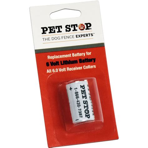 replacement batteries for invisible fence dog collars