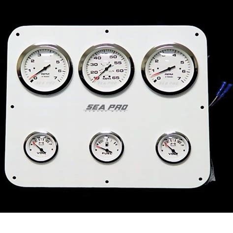 Replacement Boat Gauge Panel