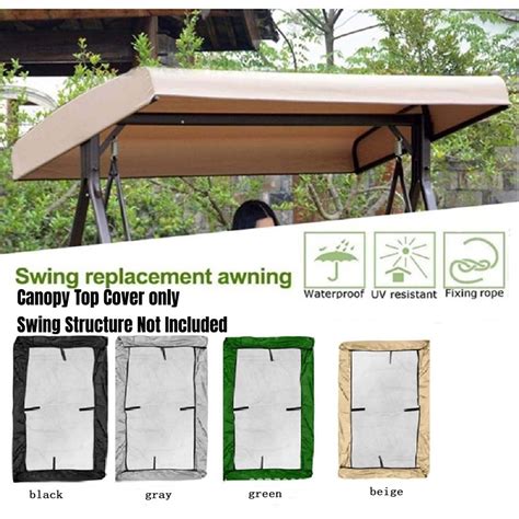 Replacement Canopy For Swinging Hammock