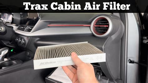Replacement Of The Passenger Compartment Filter