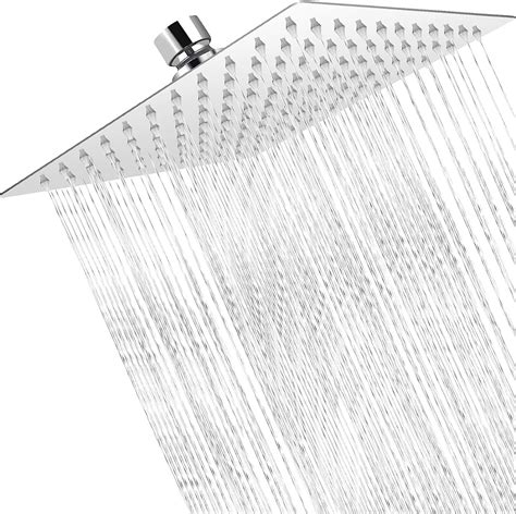 Replacement Square Rainfall Shower Head
