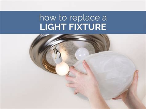 Replacing A Bathroom Light Fixture