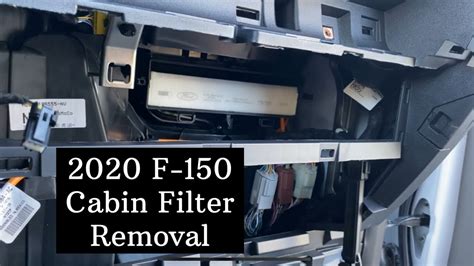 Replacing Cabin Filter On 2020 F150