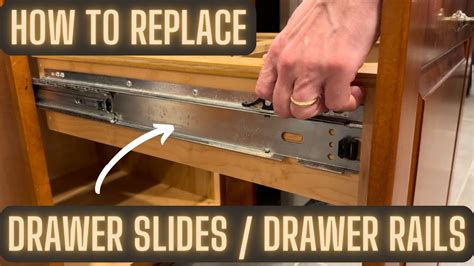 Replacing Cabinet Drawer Slides