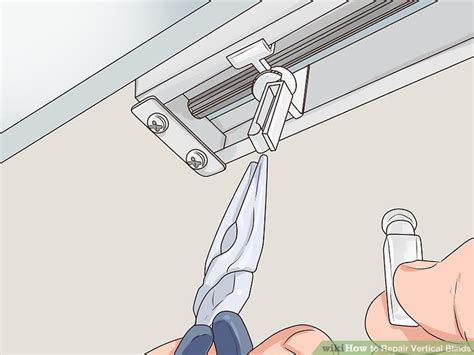 Replacing Clips On Vertical Blinds