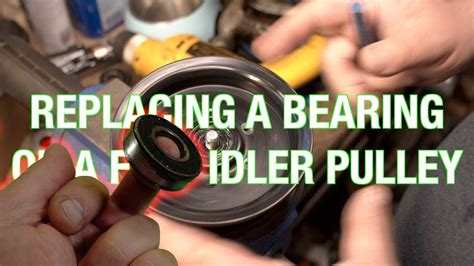 Replacing Idler Pulley