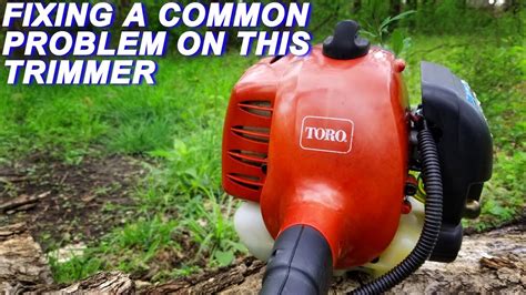 Replacing Line On Toro Trimmer