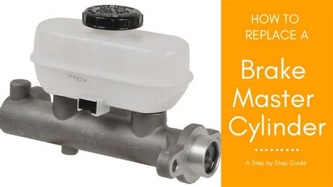 Replacing Master Brake Cylinder