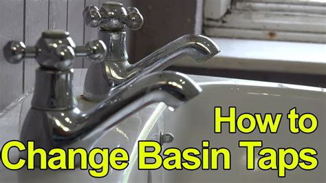 Replacing Old Bathroom Sink Taps