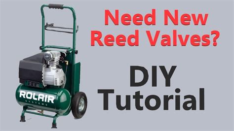 Replacing Reed Valves Air Compressor