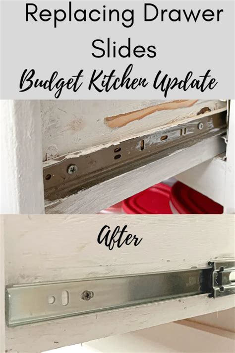 Replacing Side Mount Drawer Slides