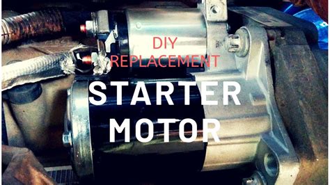 Replacing Starter Motor Vs Commodore
