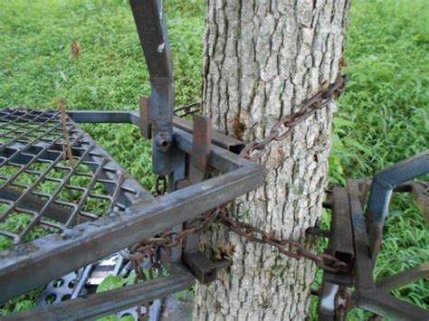 Replacing Tree Stand Cables With Chains