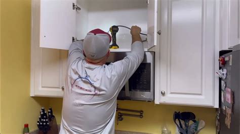 Replacing Under Cabinet Microwave