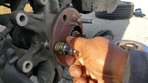 Replacing Wheel Studs Boat Trailer