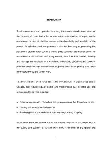 reporting introduction example for students in school
