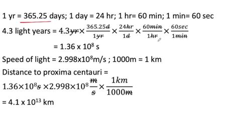 represent 3 light-days in kilometers