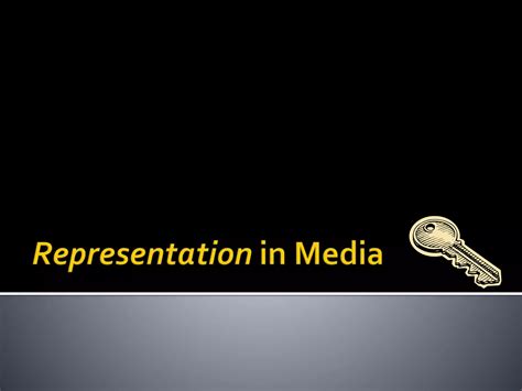 representation in the media examples