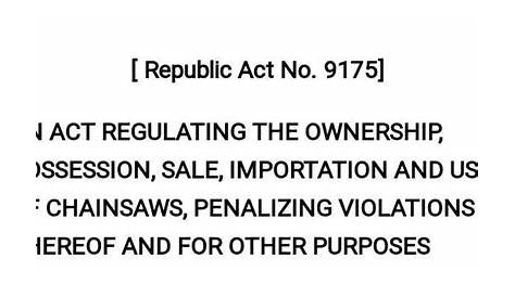 Republic Act 7277 - Philippine Culture