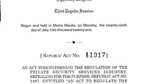 Republic Act RA 3765