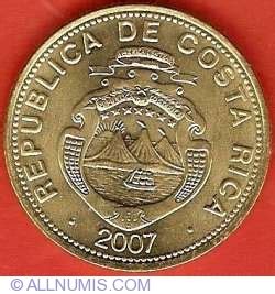 republica de costa rica 2007 coin value
