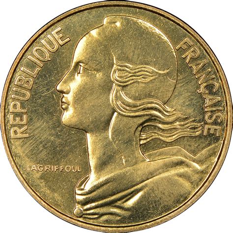 republique francaise coin 1964
