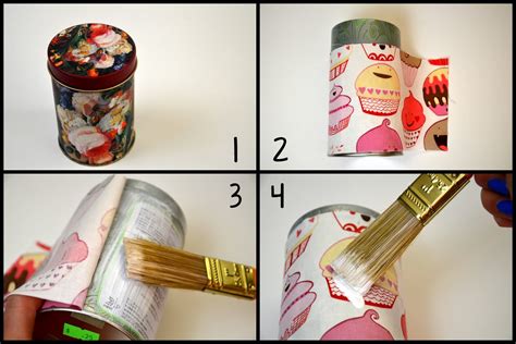 Repurpose Davids Tea Tins