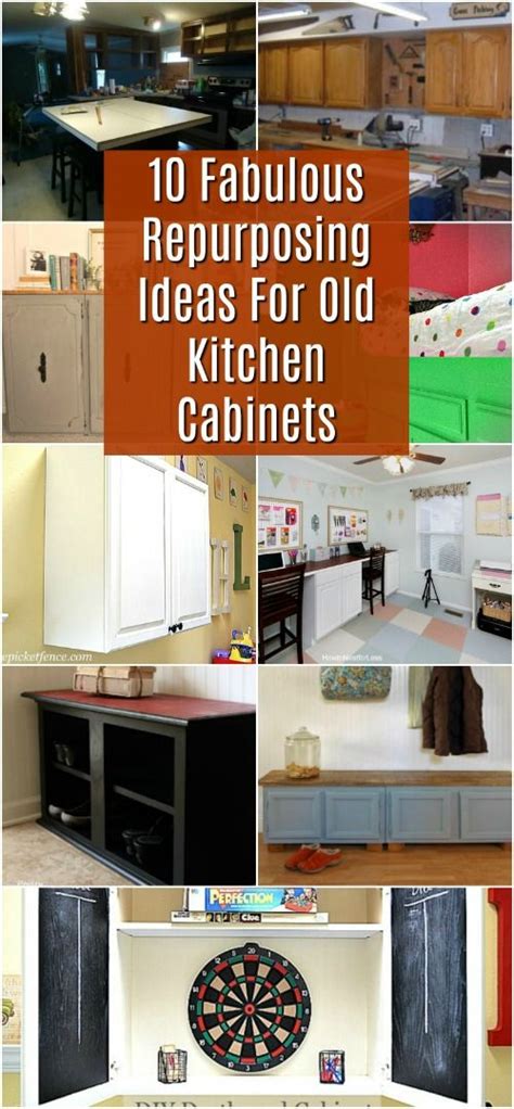 Repurpose Kitchen Cabinet