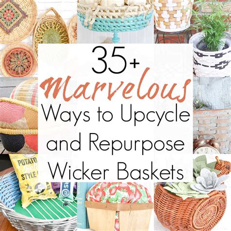 Repurpose Wicker Baskets